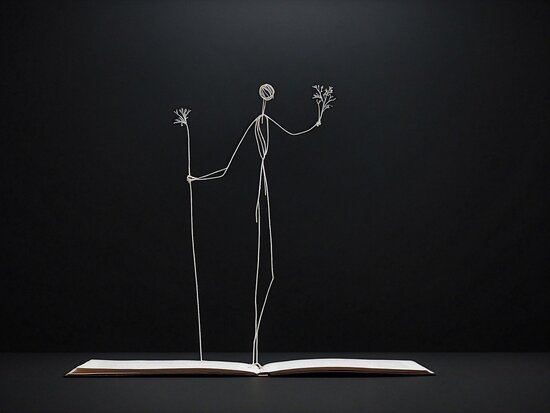 Скульптуры из вязальной проволоки 